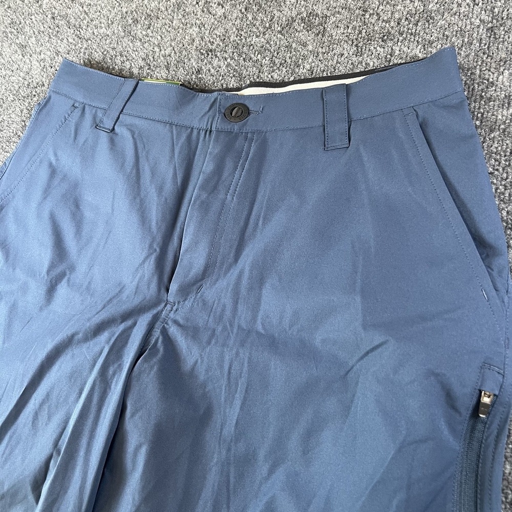 Orvis Tech Shorts Stretch Cargo Comfort Secure Side Pocket Logo Mens 32